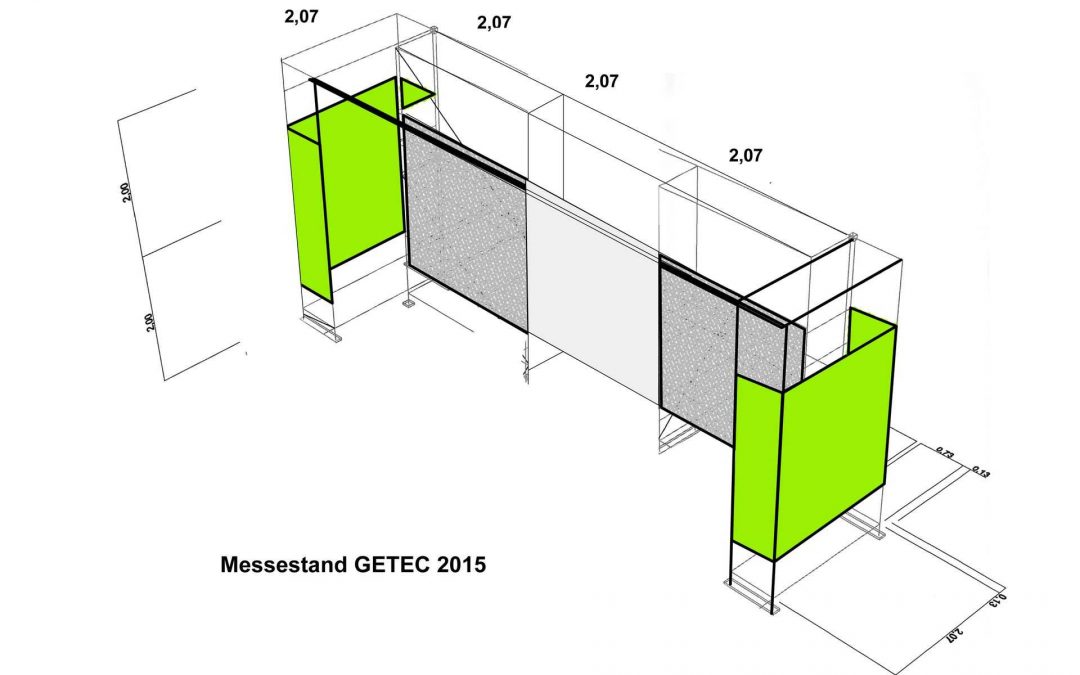 Messestand der Architektenkammer / GETEC – 2015