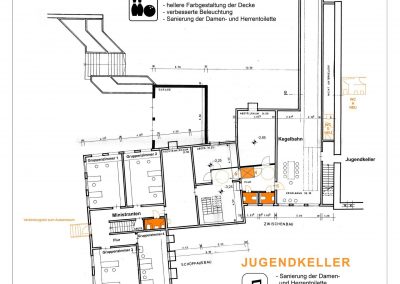 Karin Bayer | Projekte | Katholisches Gemeindezentrum – Neugestaltung – Rahmenplan